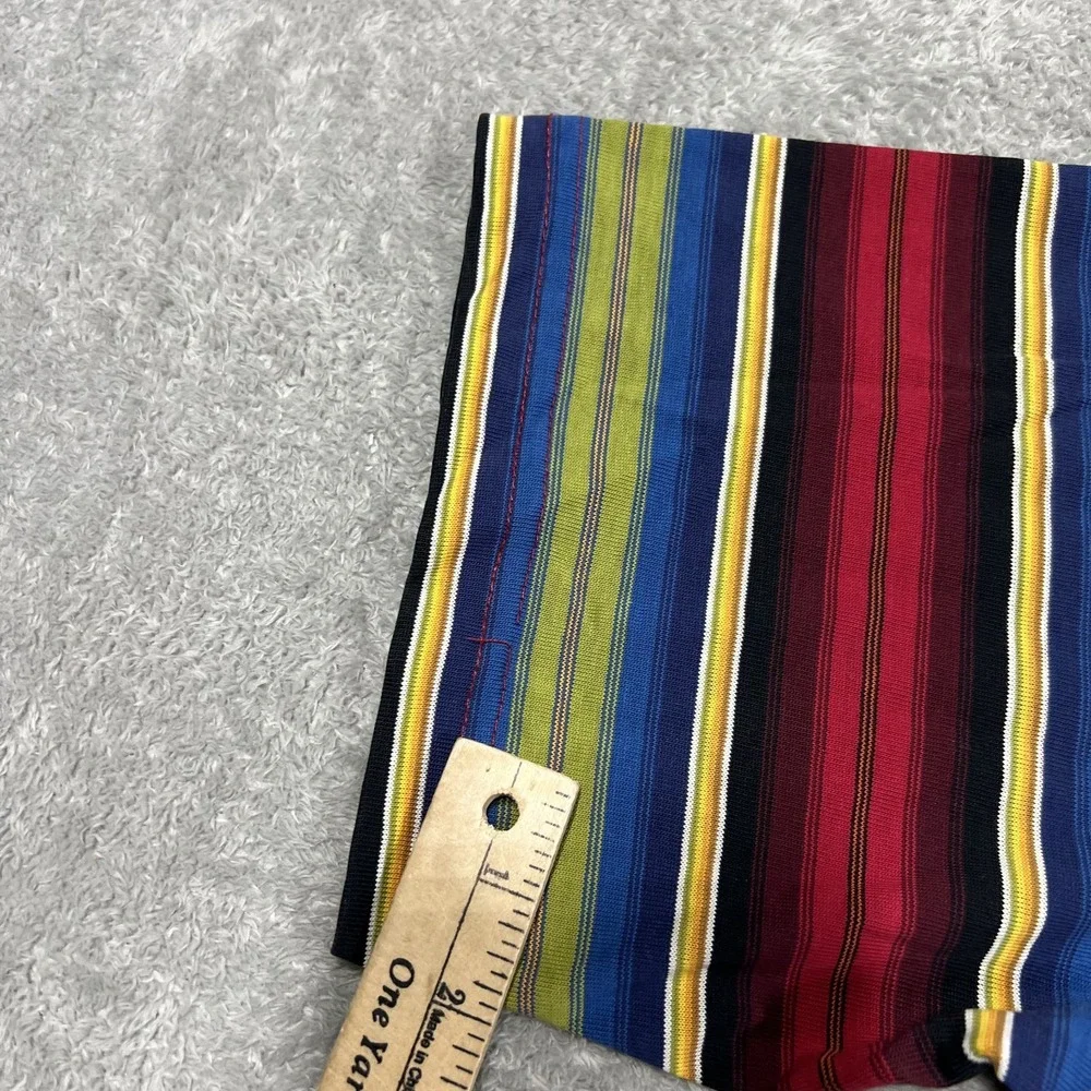 Vintage Hang Ten Tee Shirt Mens XL Multicolored Striped Pocket Made in USA